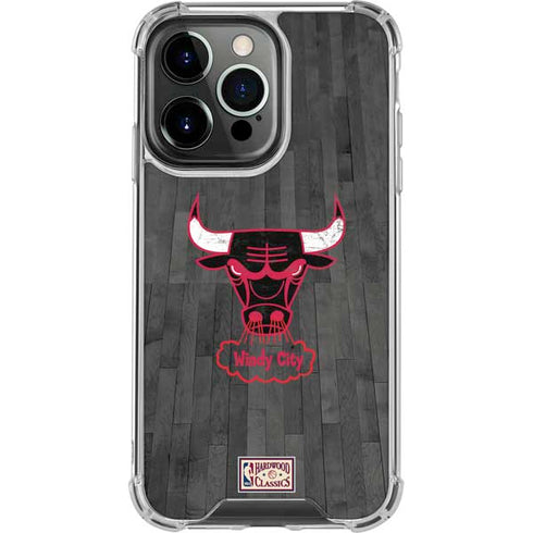 NBA Chicago Bulls Hardwood Classics iPhone 16 Pro Clear Case